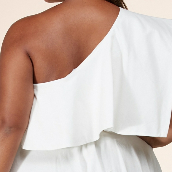 NEW Plus Size One Shoulder Dresses - Picture 4 of 8